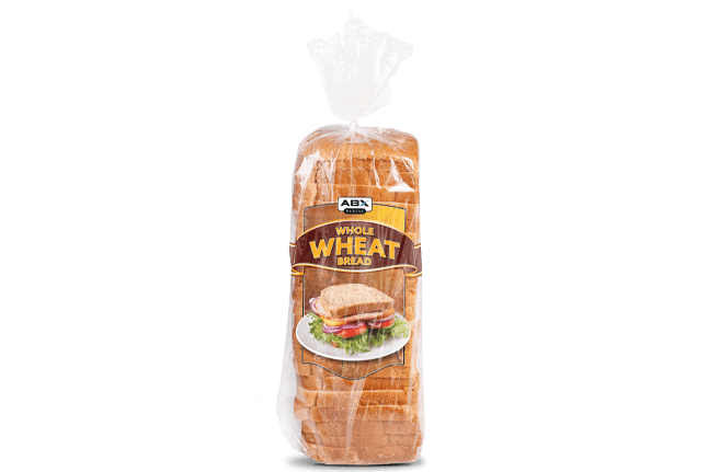 ABX wheat bread packaging